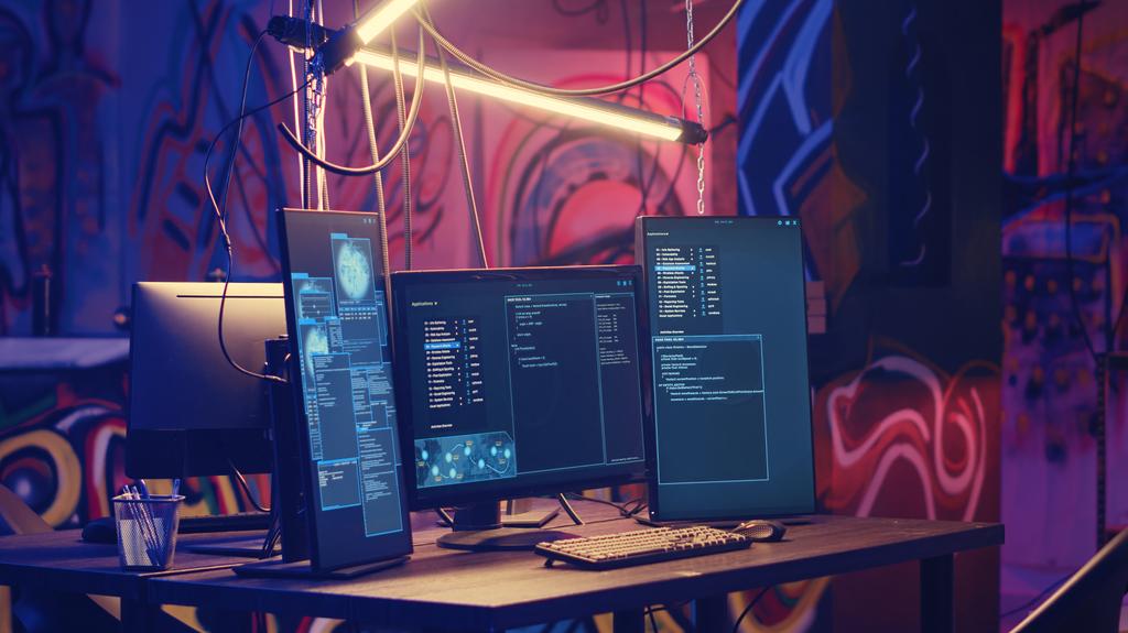 Vim editor screen